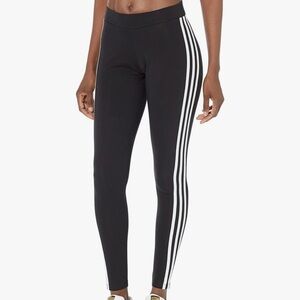 adidas Black and White Leggings
